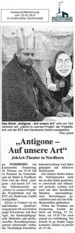 Antigone - Auf unsere Art