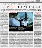 Artikel der italienischen Zeitung 'Il Secolo XIX' über JobAct und Europäische Ambitionen